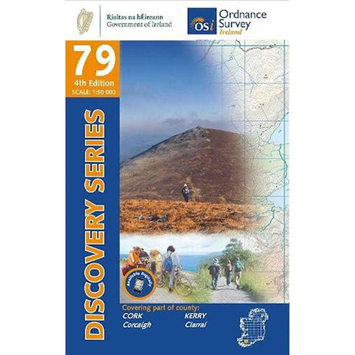 Irish Discovery Map 79, Cork and Kerry